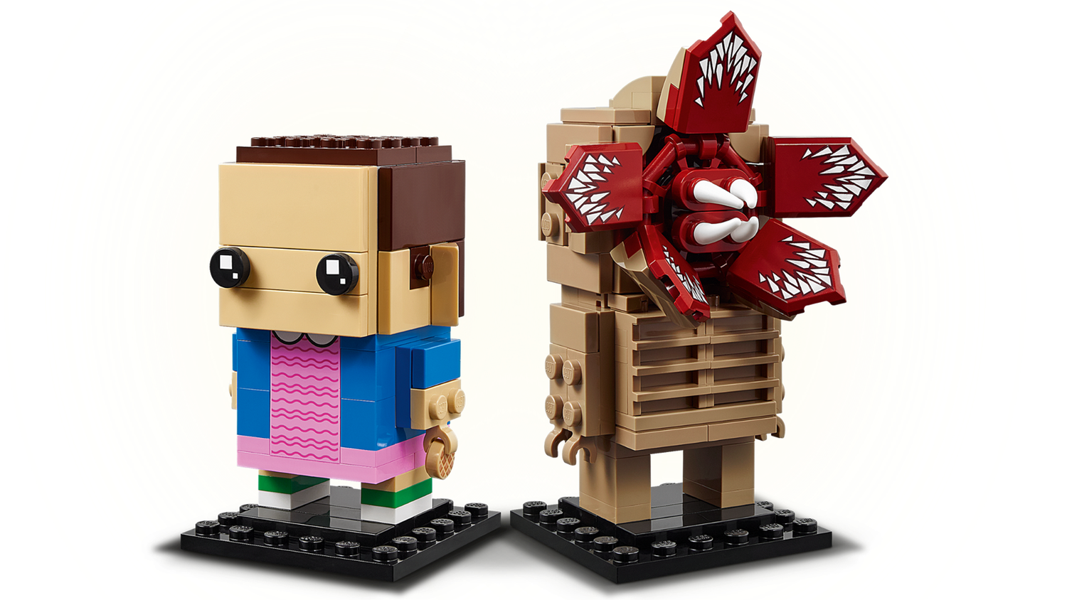 Set LEGO BrickHeadz 40549 Demogorgon i Jedenastka