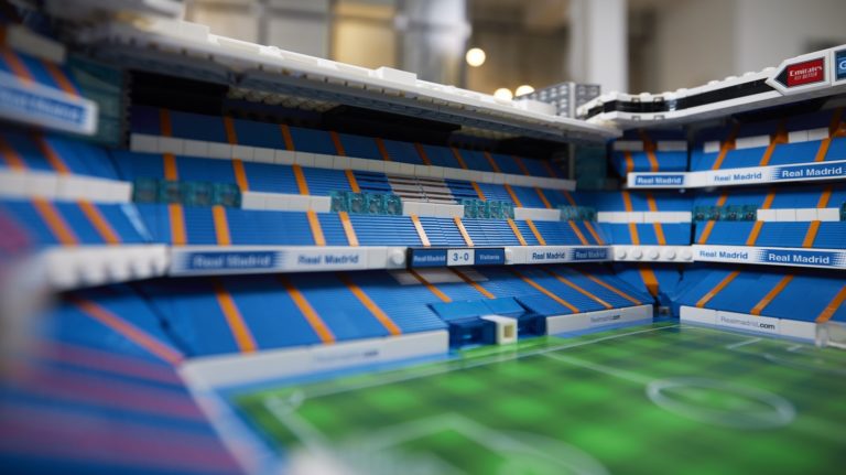 LEGO Stadion Realu Madryt, czyli jak zbudować wielki stadion z 5800 klocków