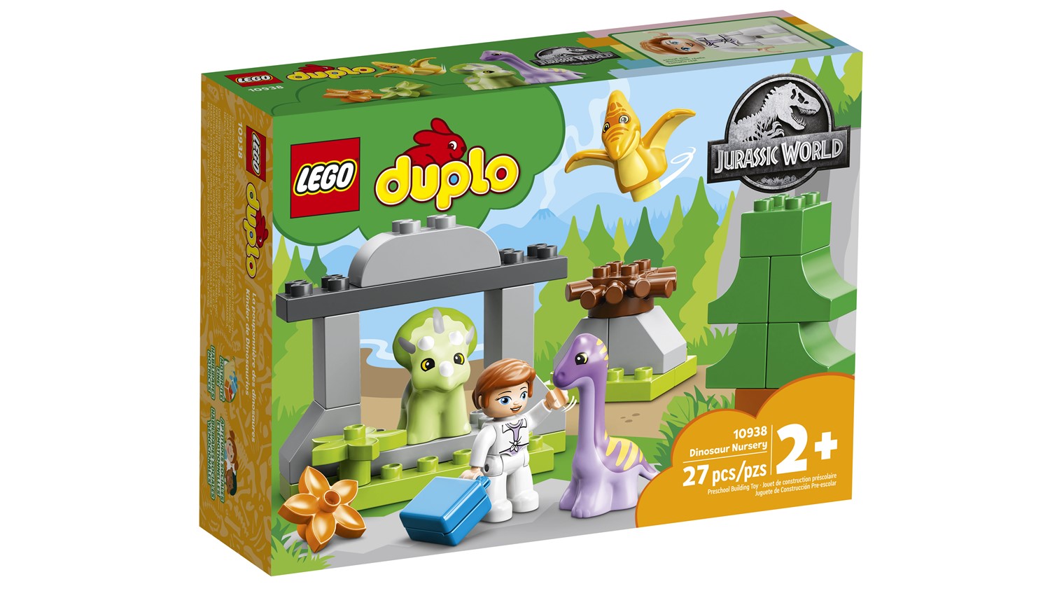 LEGO Jurassic World 10938 dinozaurowa szkółka