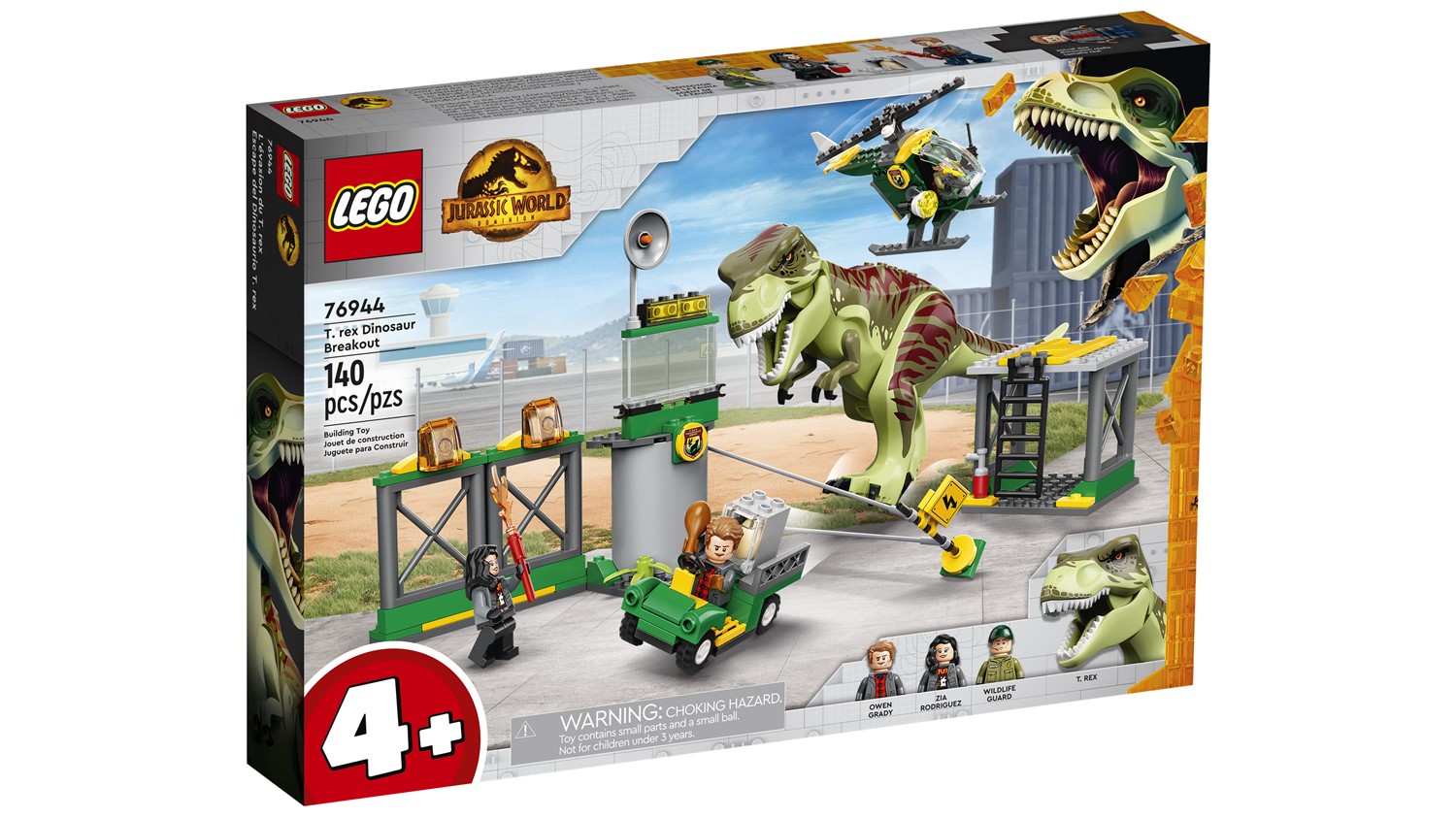 LEGO Jurassic World 76944 ucieczka tyranozaura