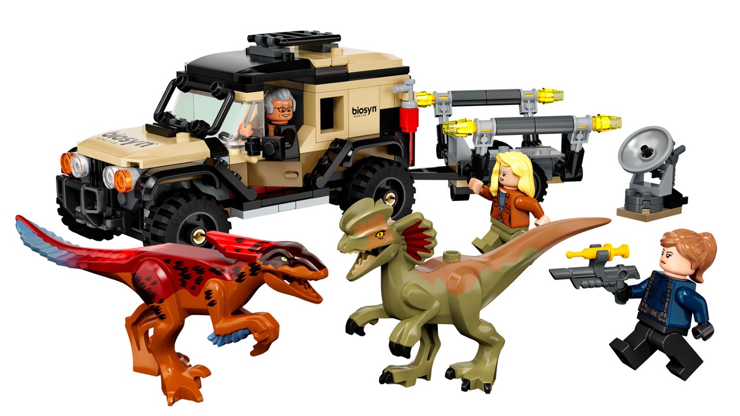 LEGO Jurassic World LEGO 76951 Transport pyroraptora i dilofozaura