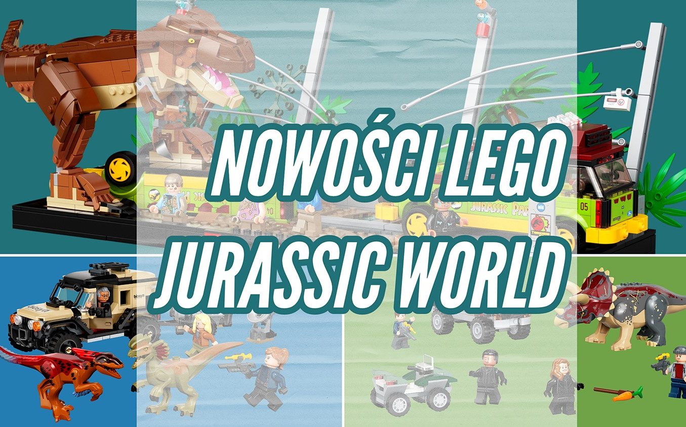 Trzy nowe sety LEGO Jurassic World