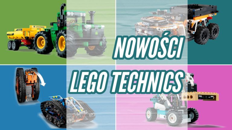 Nowe pojazdy LEGO Technic już w marcu