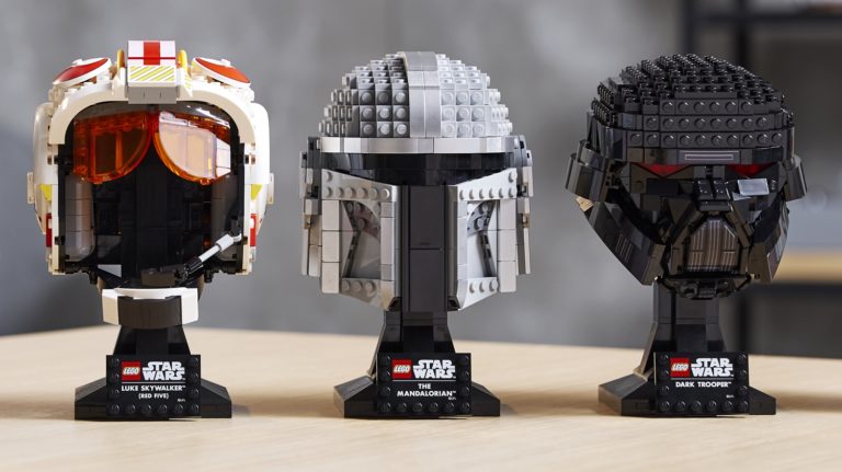 Trzy nowe hełmy Lego Star Wars