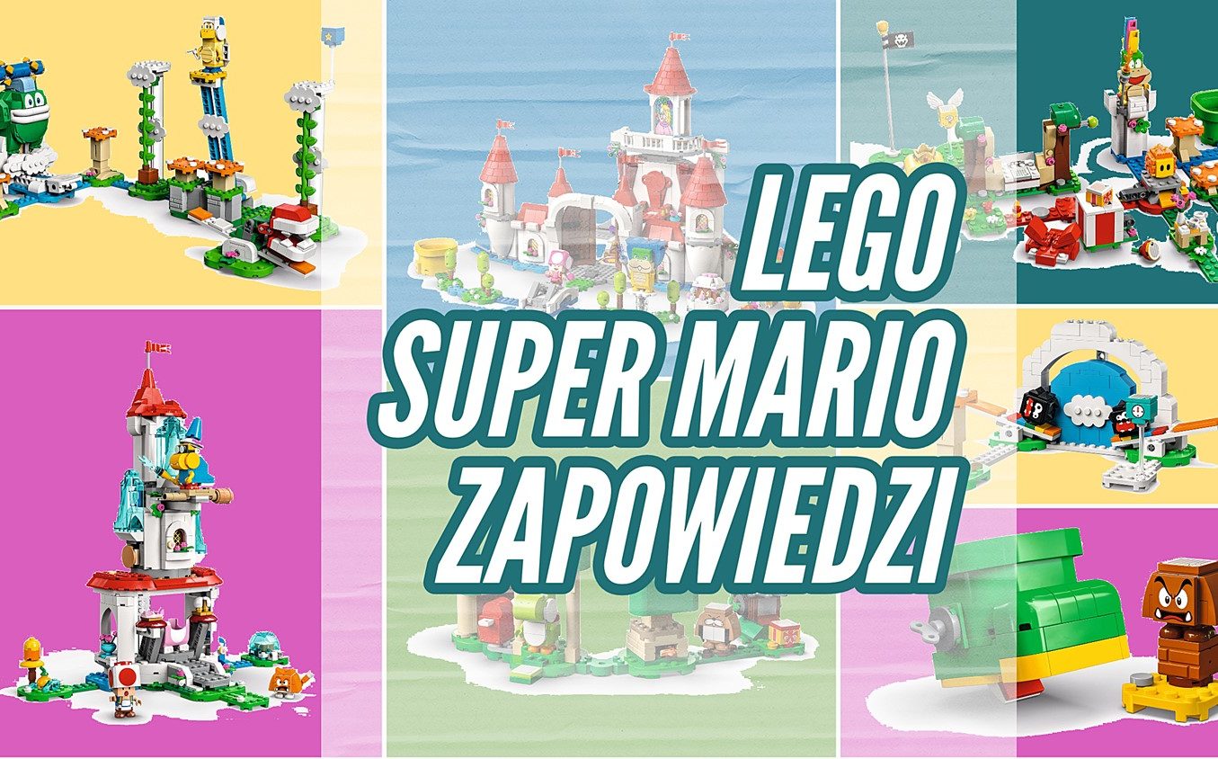 Siedem nowych zestawów LEGO Super Mario w sierpniu