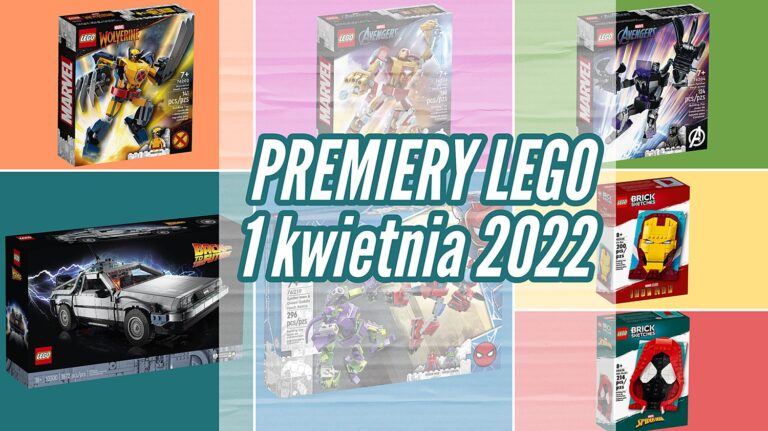 Nowości LEGO 2022: dziewięć premier już 1 kwietnia