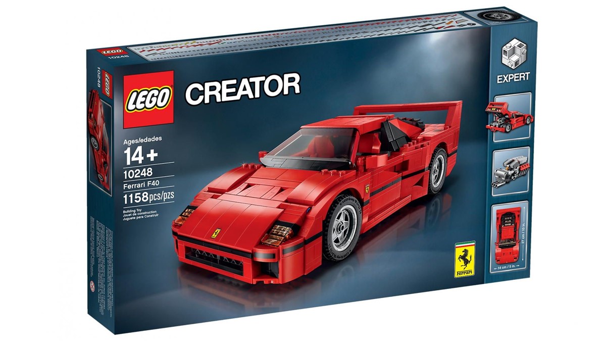 10248 Creator Expert LEGO Ferrari F40 2015