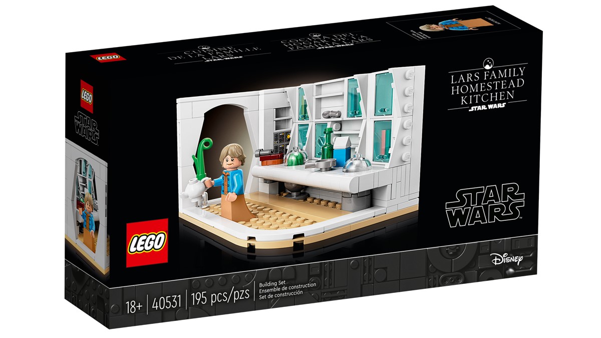 Nowości LEGO 40531 Kuchnia rodziny Larsów