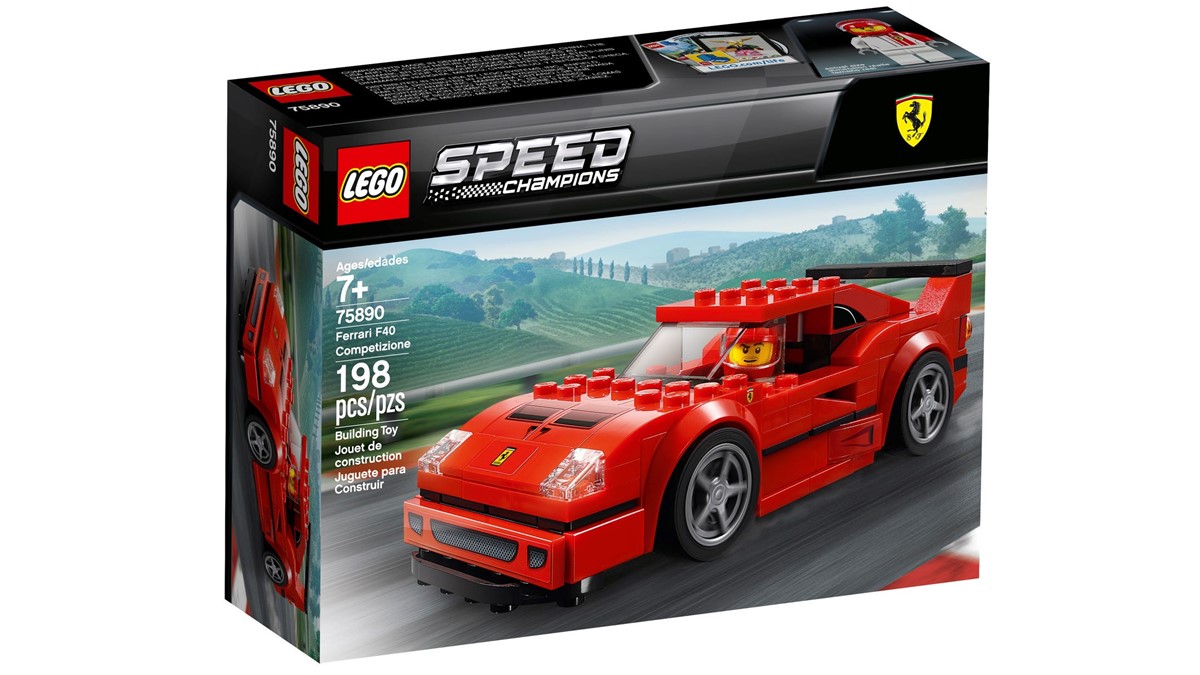 75890 Speed Champions LEGO Ferrari F40 2018