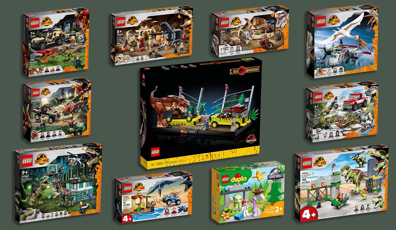 Nowe dinozaury LEGO Jurassic World już są! I to z rabatami!