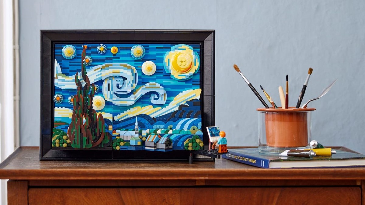 Set 21333 Gwiaździsta noc Vincenta Van Gogha już na stronie LEGO