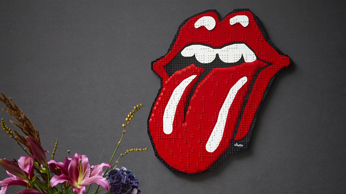 LEGO Art the Rolling Stones - klockowe logo kapeli na jej 60-lecie