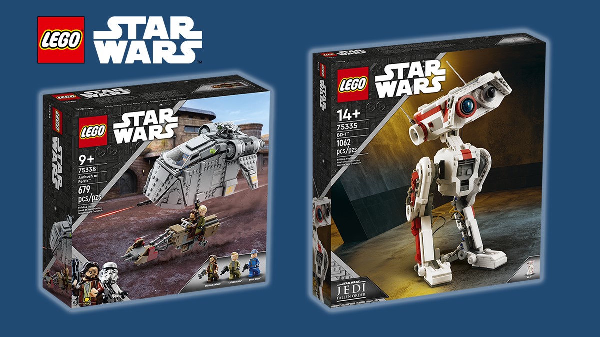 Sety LEGO 75338 Zasadzka na Ferrix i 75335 BD-1 już w przedsprzedaży!