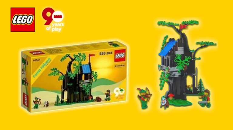 Więcej szczegółów czerwcowego GWP LEGO 40567 Forestmen’s Hideout