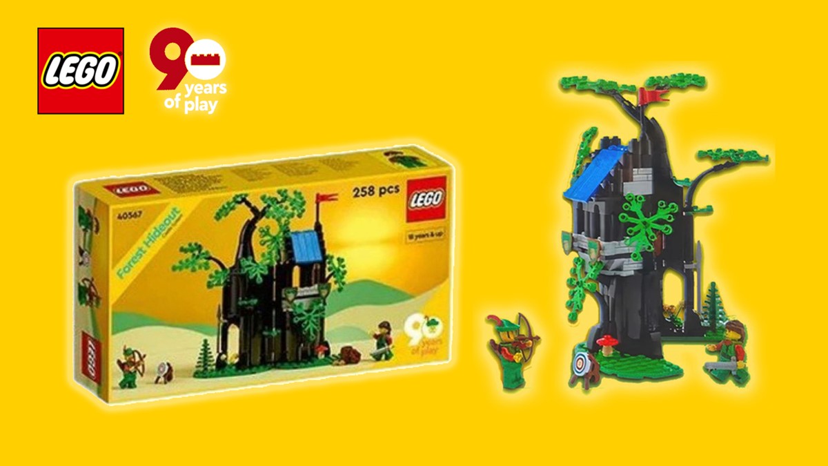 Więcej szczegółów czerwcowego GWP LEGO 40567 Forestmen’s Hideout