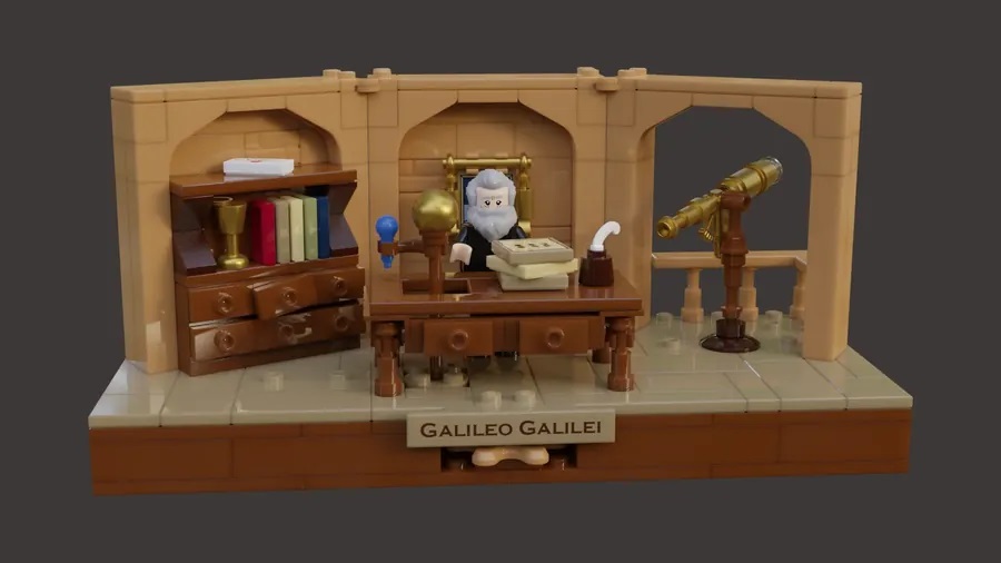 Hołd dla Galileusza wygrał konkurs LEGO na GwP na przyszły rok