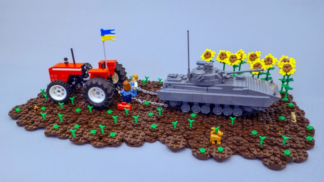 Kolejny MOC z LEGO przeciwko rosyjskiej agresji na Ukrainę