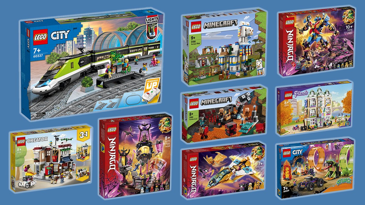 Nowości LEGO czerwiec: Mamy zdjęcia pociągu osobowego, Ninjago, Minecraft i innych setów!