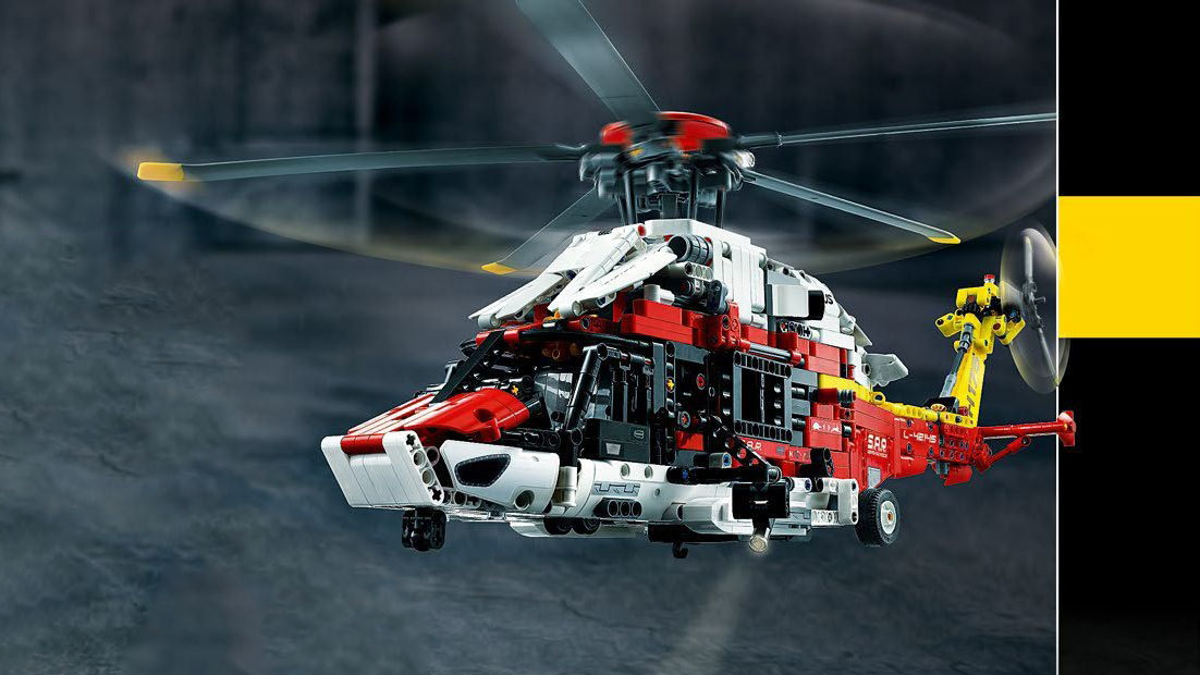 Pierwsze foty LEGO 42145 Helikopter ratunkowy Airbus H175 i innych setów