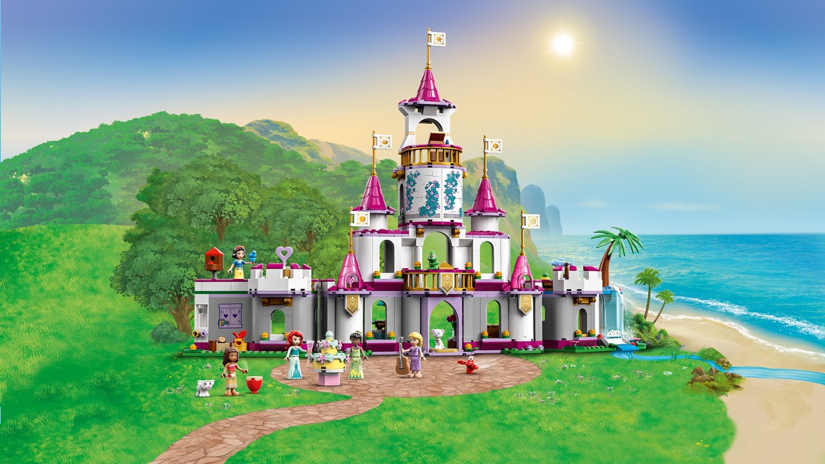 Są zdjęcia zestawu LEGO 43205 Zamek wspaniałych przygód Disney'a