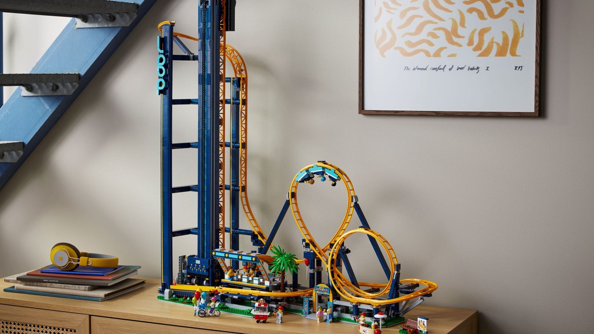 Można się już wybrać na przejażdżkę nową kolejką górską LEGO!