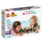 Duplo Piernikowy domek Świętego Mikołaja - pudełko