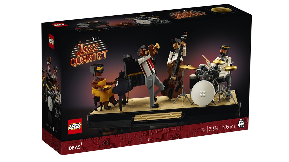 LEGO Ideas Kwartet jazzowy