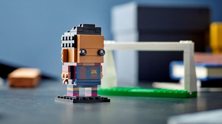 Kolejny set LEGO BrickHeadz. Tym razem to piłkarski „portret z klocków”