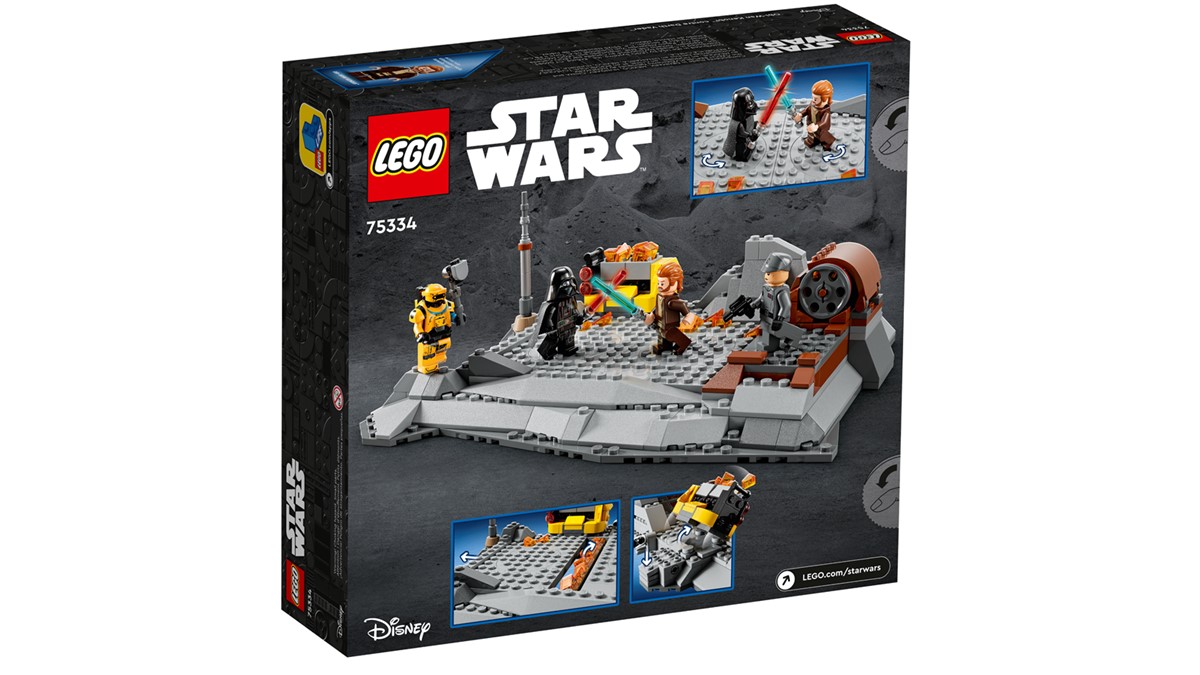 LEGO 75334 Obi-Wan Kenobi kontra Darth Vader