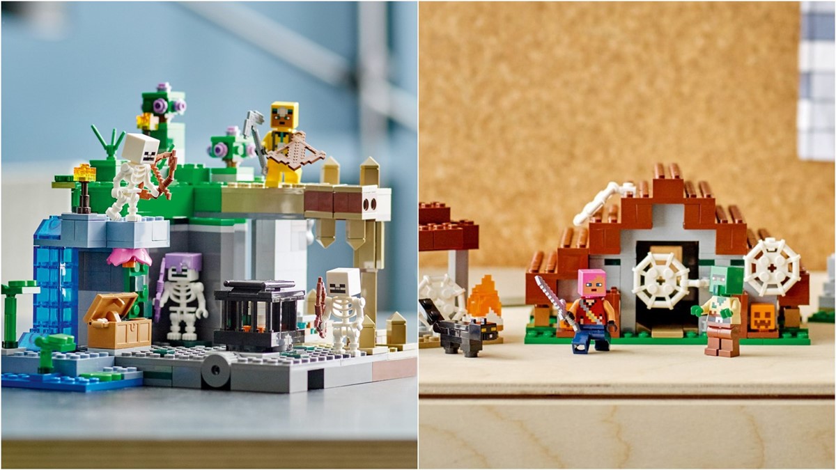 Zdjęcia dwóch nowych zestawów LEGO Minecraft