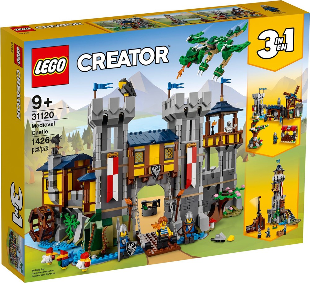 historia serii LEGO Castle - 31120 Średniowieczny zamek