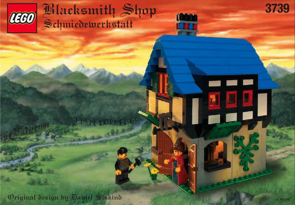historia serii LEGO Castle - 3739 Kuźnia