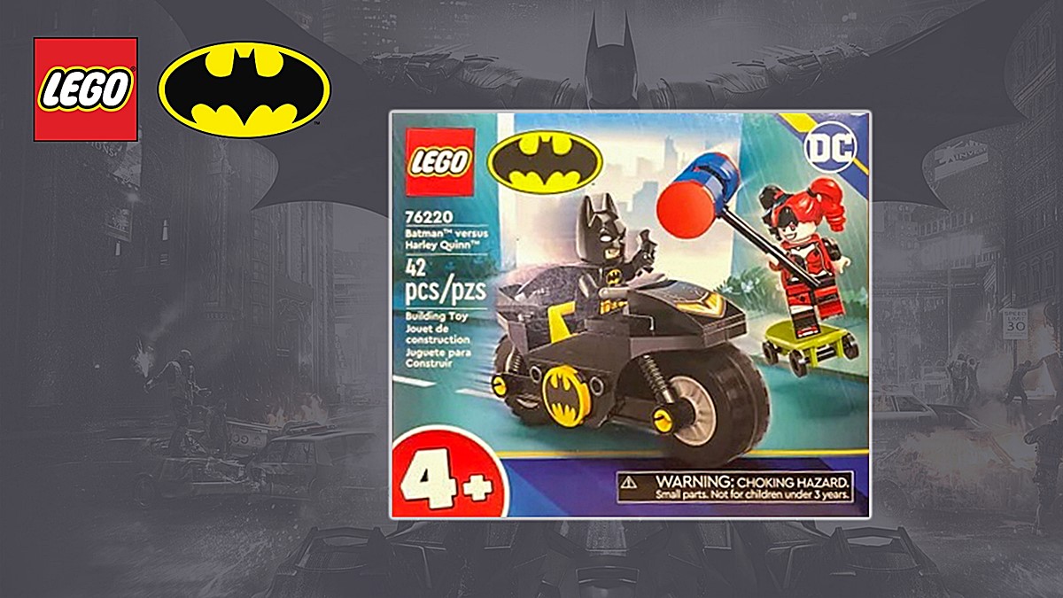 Pierwsze zdjęcie zestawu LEGO 76220 Batman kontra Harley Quinn