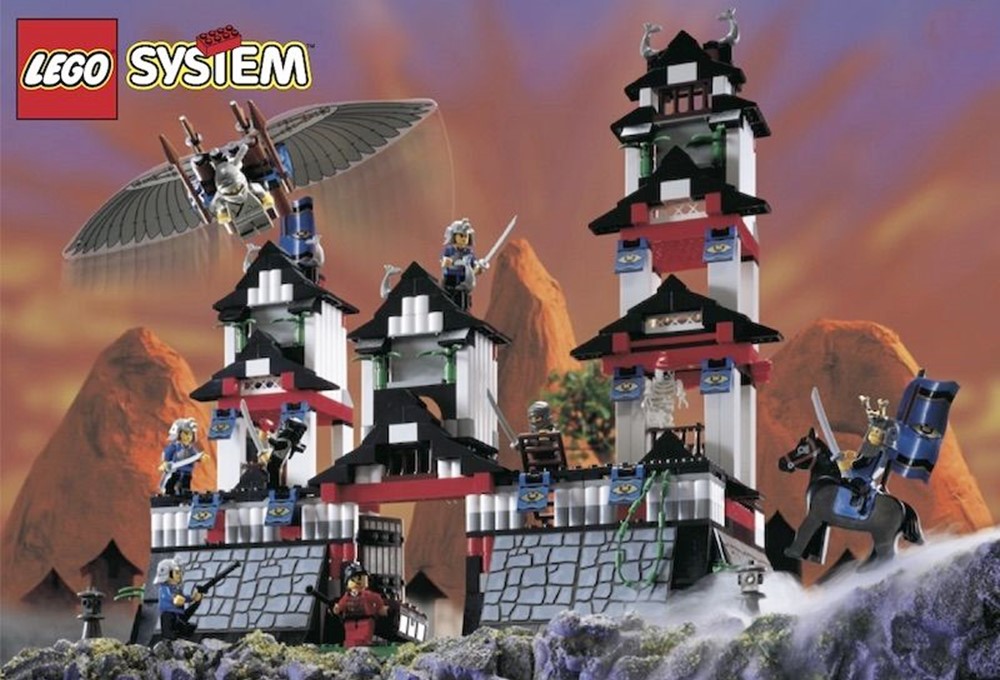 historia serii LEGO Castle - 6093 Zamek wojowników Ninja