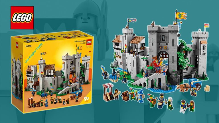 Debiut potężnego LEGO Zamku rycerzy herbu Lew. Dlaczego warto go mieć?