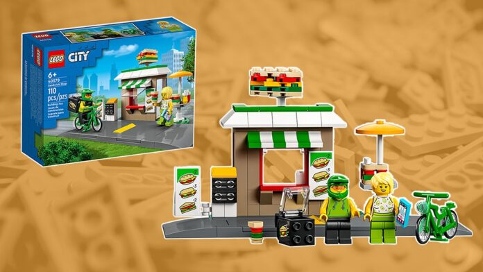 LEGO 40578 Sklepik z kanapkami