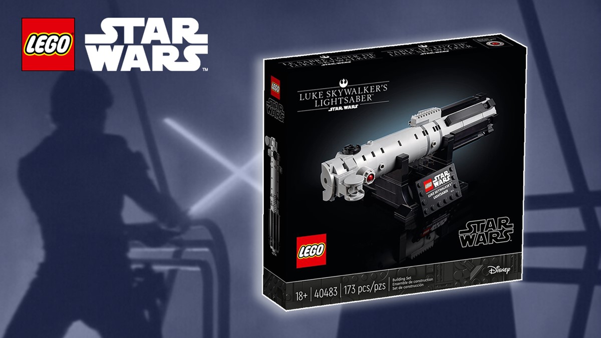 LEGO Miecz świetlny Luke’a Skywalkera jako gratis!