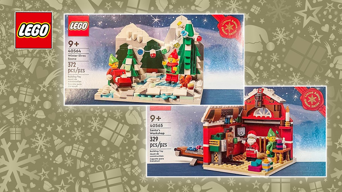 Są nieoficjalne foty dwóch świątecznych giftów od LEGO