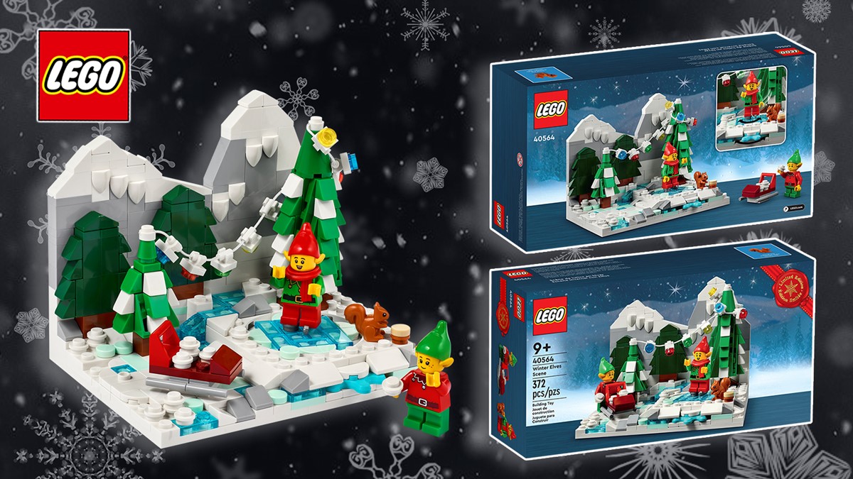 Zimowe elfy już rozrabiają na LEGO.pl