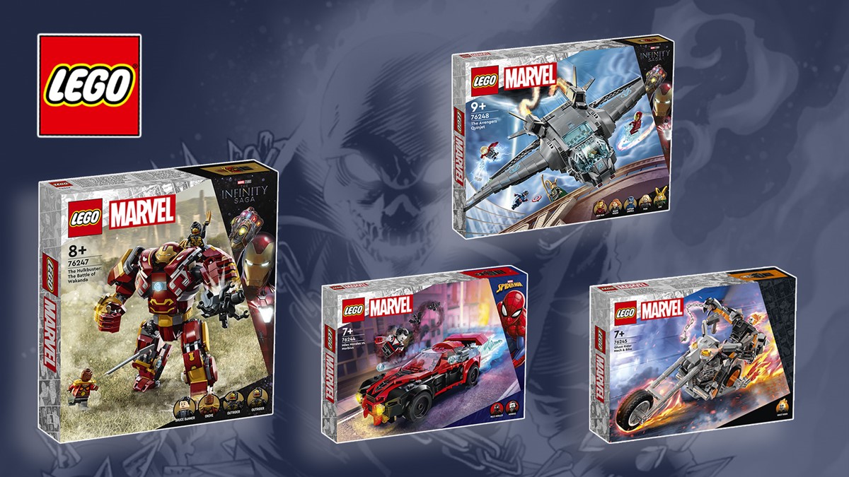 Cztery zestawy LEGO Marvel na 2023 rok ujawnione