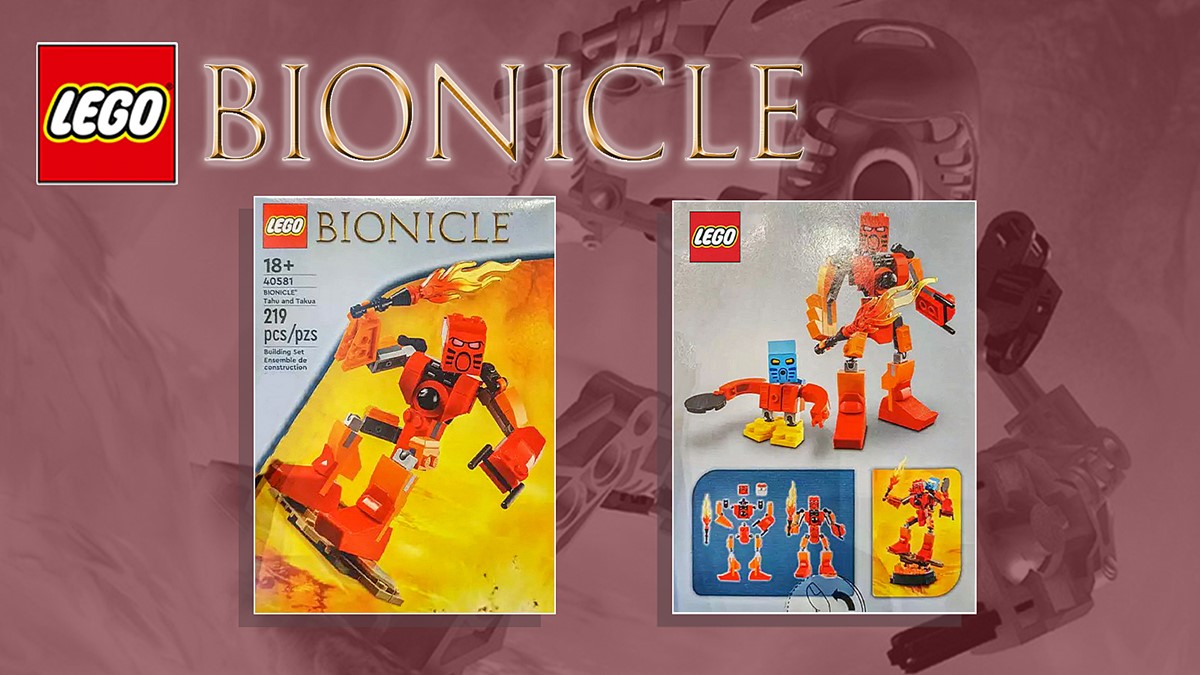 Jest potwierdzenie i lepsze foty gratisu LEGO Bionicle