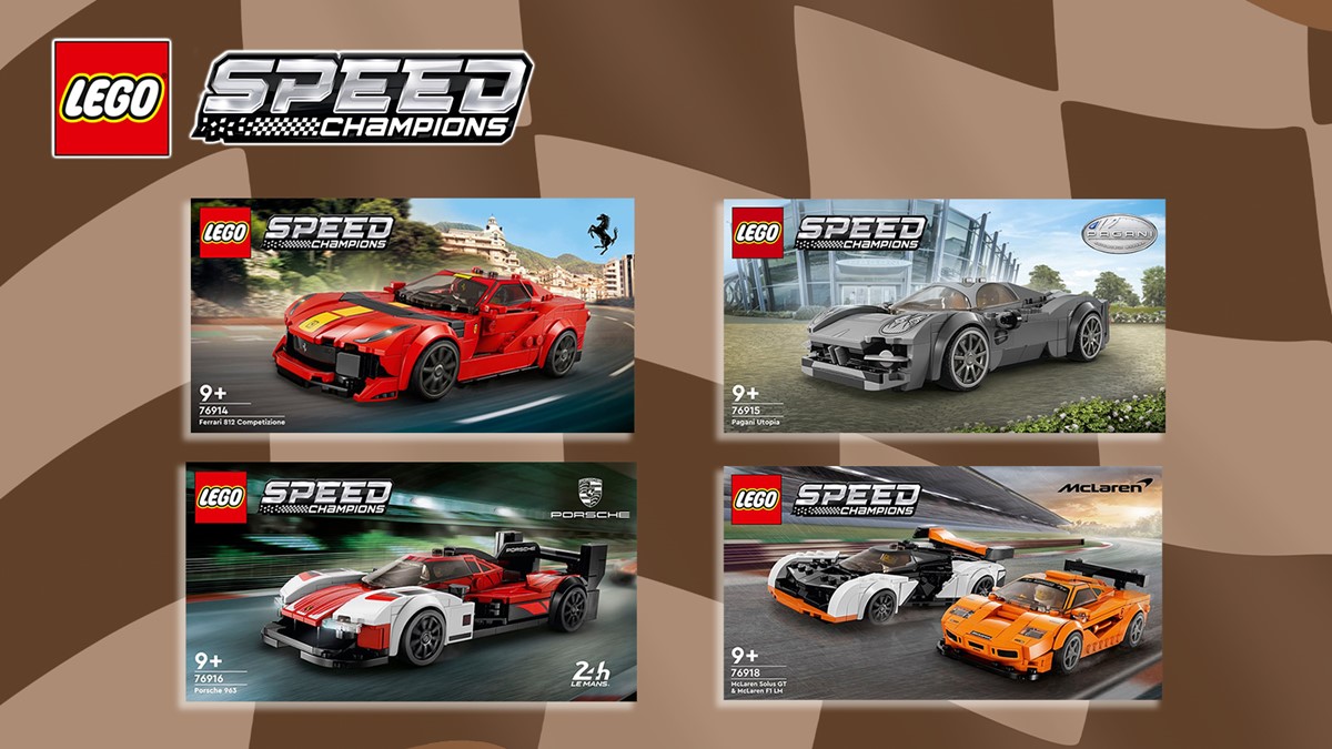 Tak wyglądają 4 marcowe nowości Speed Champions