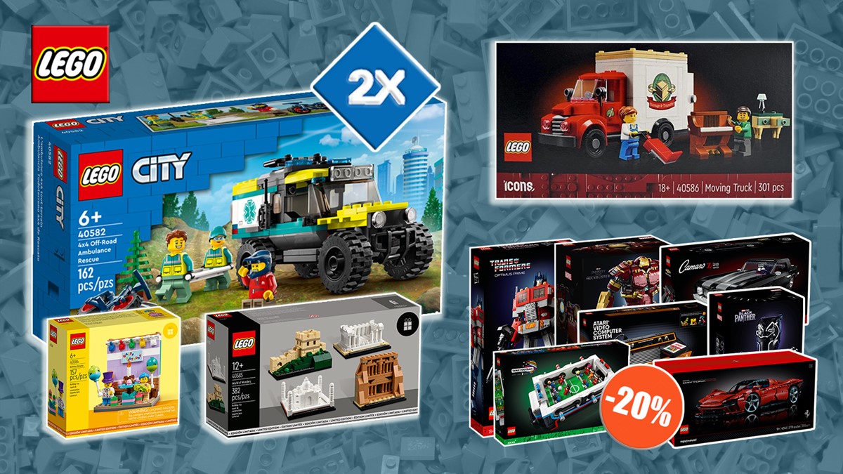 Wszystko o lutowych promocjach LEGO