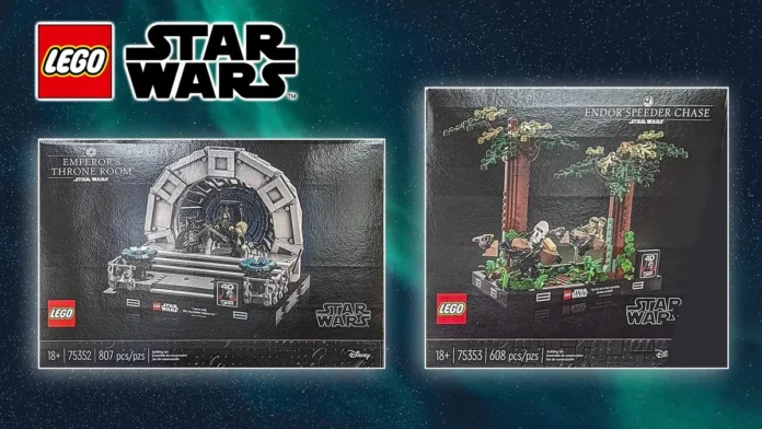 Diorama pościg na Endorze