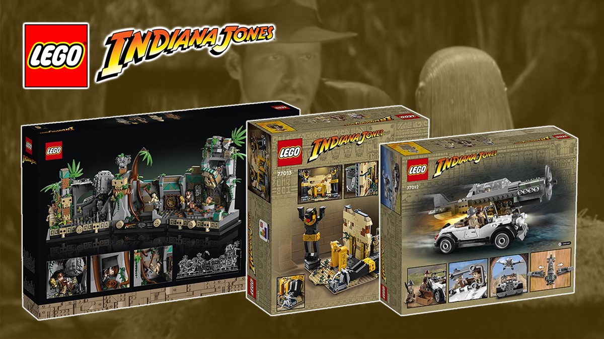 Pojawiły się pierwsze oficjalne zdjęcia zestawów LEGO Indiana Jones