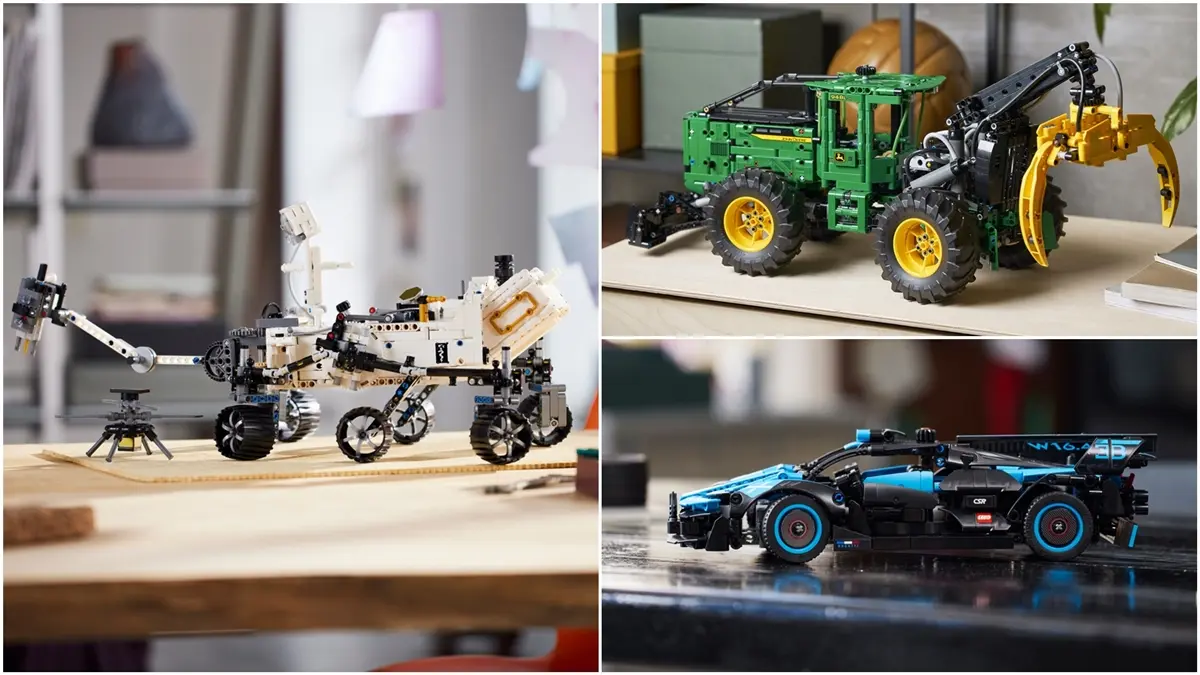 Poznaliśmy szczegóły trzech zbliżających się premier LEGO Technic