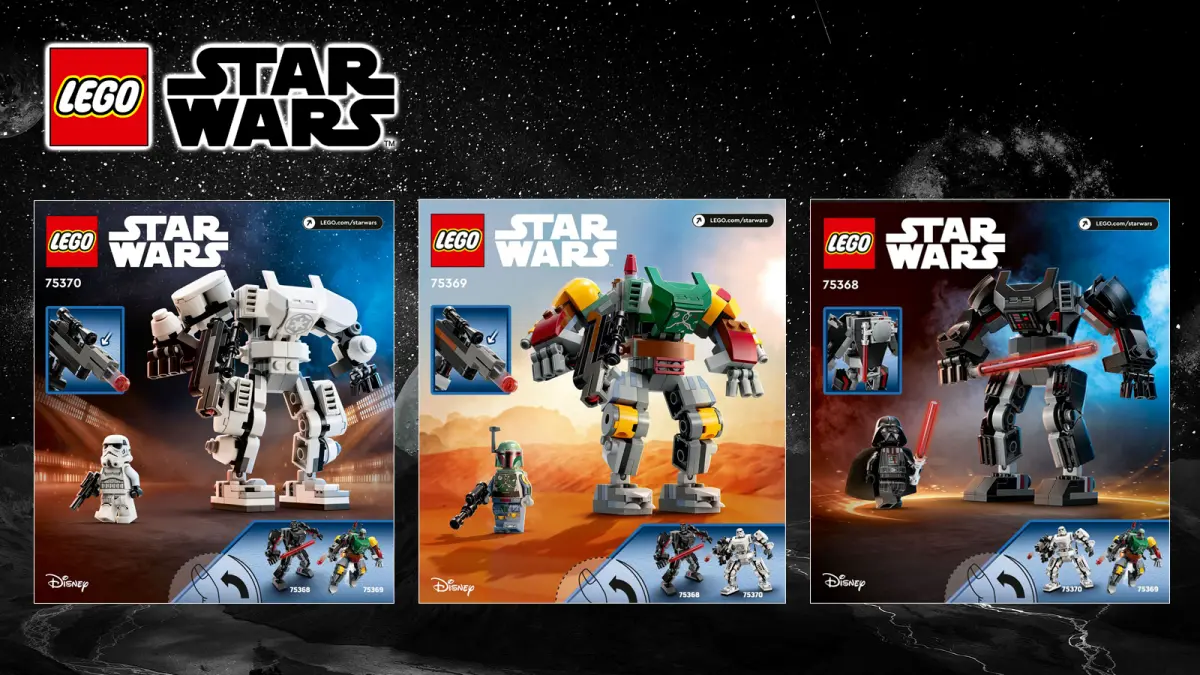 Trzy mechy LEGO Star Wars już wkrótce
