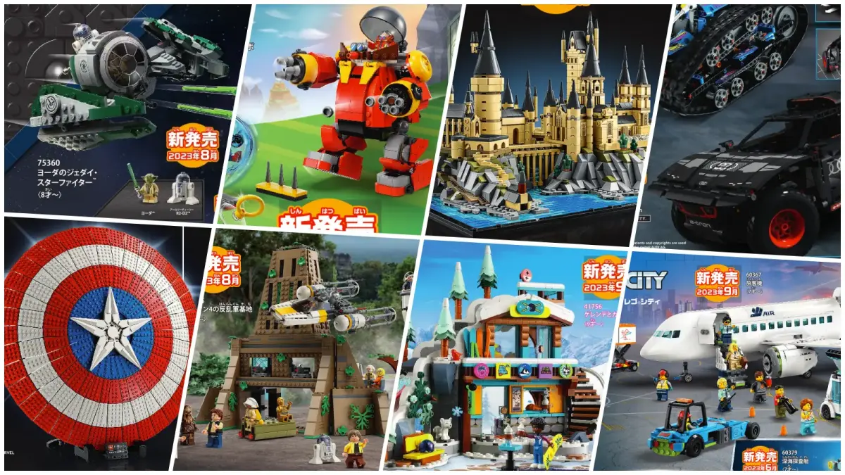Oficjalne zdjęcia z nowego katalogu LEGO. Dużo dobroci!