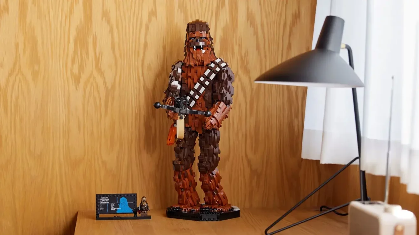 Chewbacca oficjalnie na stronie LEGO