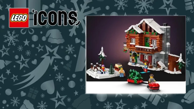 Tak prezentuje się zimowa chata od LEGO